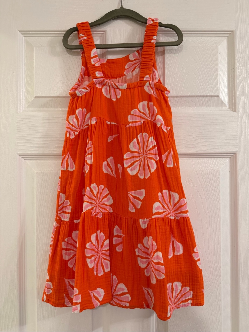 Crewcuts Girls' flower gauze tiered dress - Picture 2 of 5